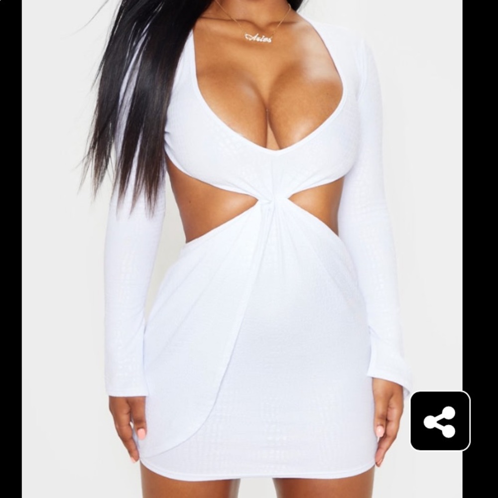 Pretty little thing white dress